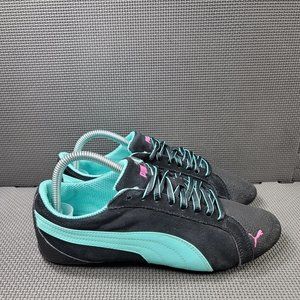 Womens Sz 9 Black Puma Walking Casual Dancing Shoes